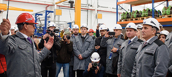 TZEO opening ceremony in Tyumen